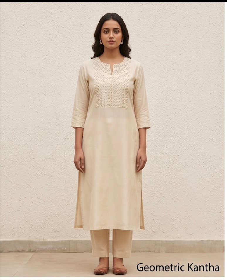 Sehra Mulmul Kurta