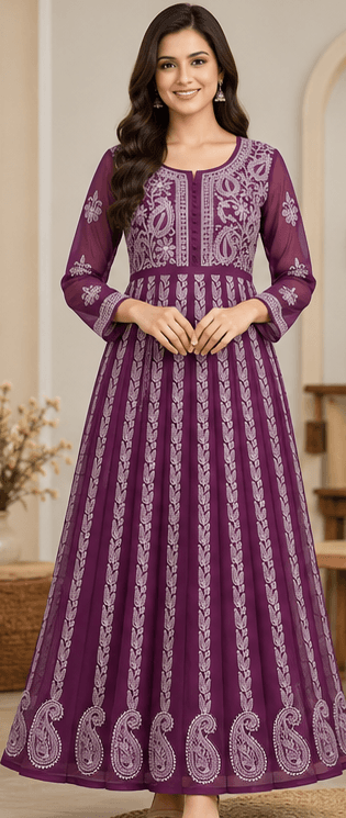 The Chikankari Anarkali: A Guide to the Festive Favourite